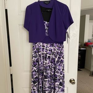 Perceptions purple dress size S